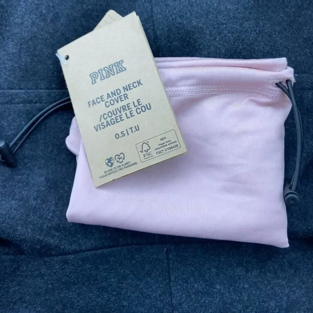 NWT neck gaiter from pink by Victoria’s Secret.